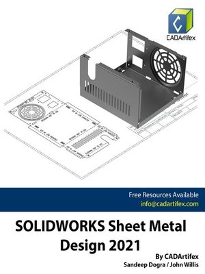 cover image of Solidworks Sheet Metal Design 2021
